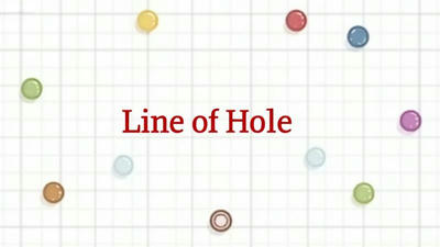 Line of Hole